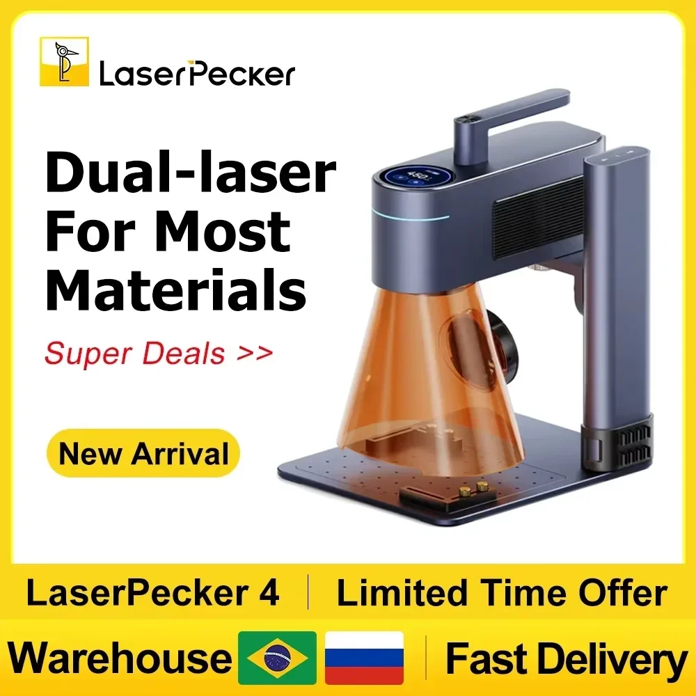 Industrial Laser Engraver - Máquina de gravação a laser LASERPECKER